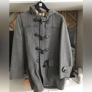 Burberry Women’s Wool Coat Grey